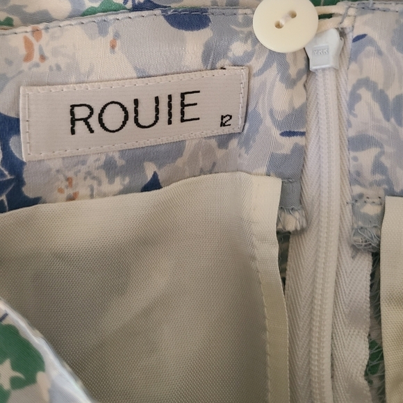 Vintage silk‎ skirt suit set floral - Picture 12 of 14